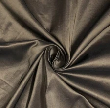 Black Gold  Iridescent 100% Silk Taffeta Fabric 54” Width Sold By The Yard