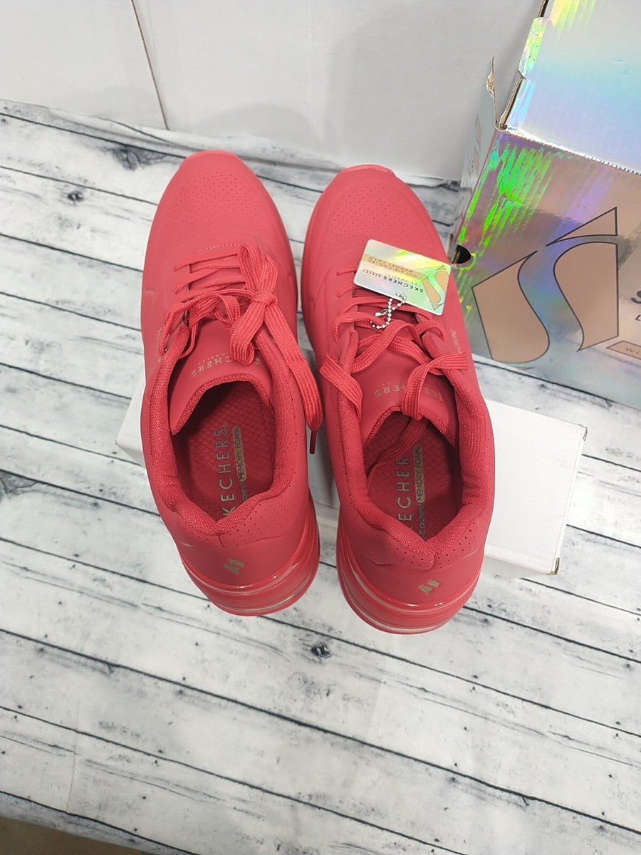 Skechers Million Air Elevated Air 155401 Red Sneaker Women's