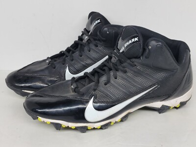Nike Alpha Shark 3/4 Football Cleats Style 642770-001 Size  display picture 3