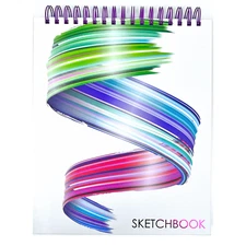 Sketch Book Artist Drawing Pad Spiral White Paper 176 Pages A4 A5 Art Home Craft