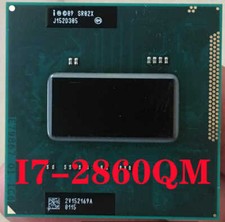 Intel Core i7-2860QM 2.5GHz Quad Core 8M Socket G2 Notebook CPU Processor