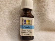Aura Cacia Purify Essential Oil 0.5 fl oz 15 mL Aromatherapy