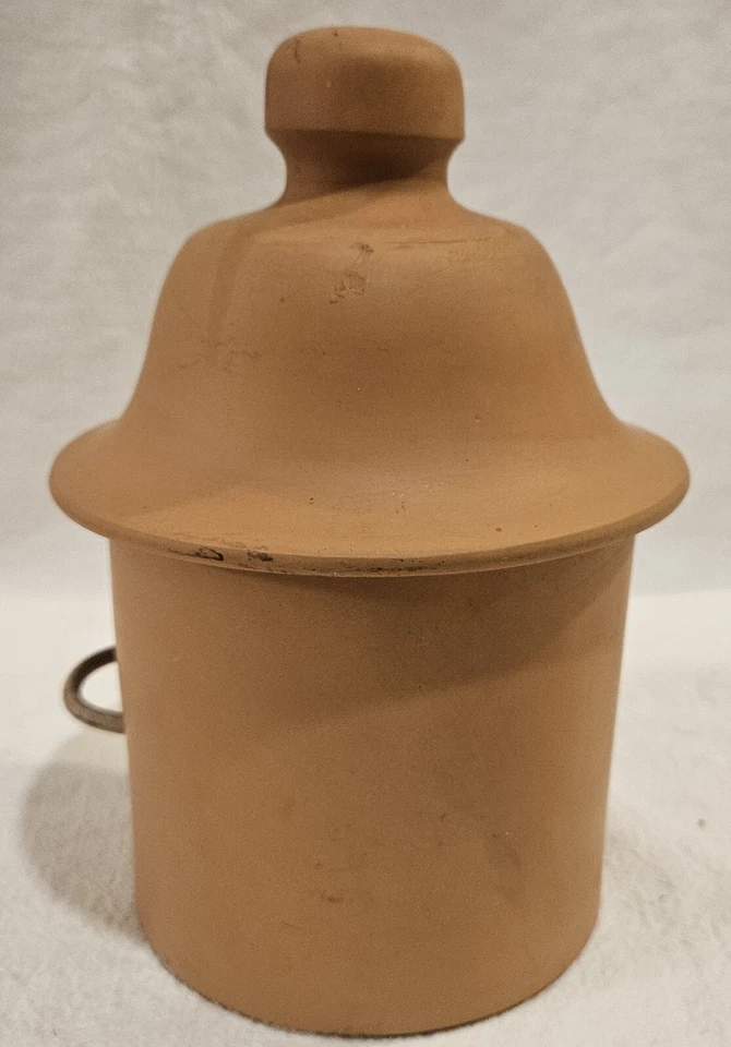Pajarera vintage hecha a mano de arcilla de terracota hecha en Italia por Himark. Bien hecho. Foto 4 de 4