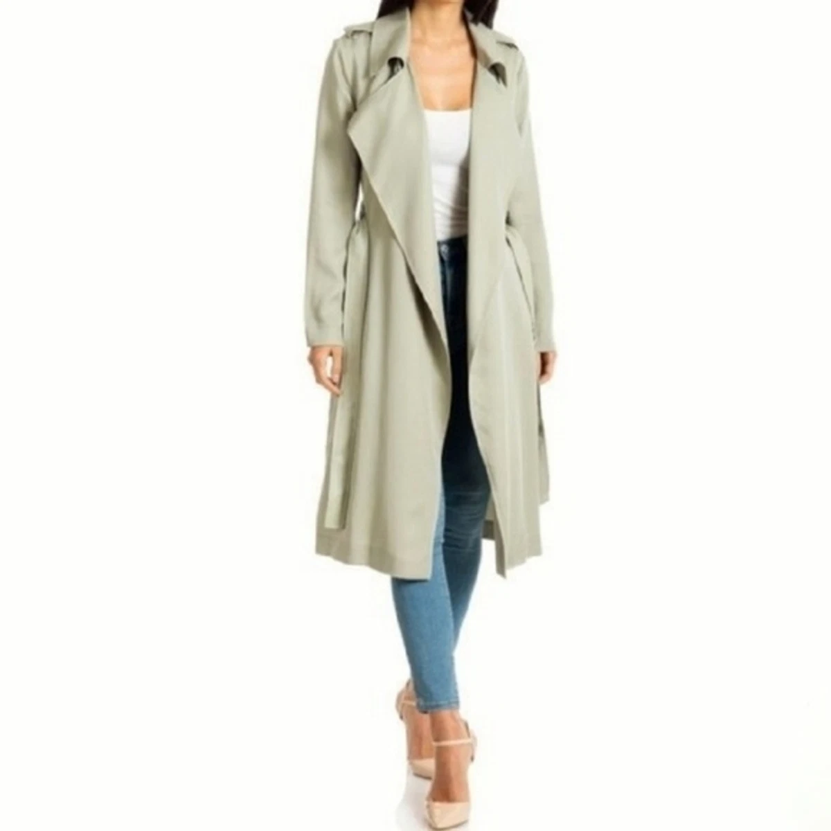 Badgley mischka 2024 trench coat