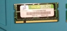 Mémoire ram 1 Go Corsair VS1GSDS667D2 sodimm ddr2 667 MHz laptop / pc portable