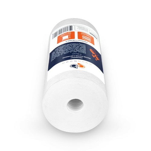 2-PACK of Aquaboon Sediment Water Filter Whole House Big Blue 5 Micron 10"x4.5" - Picture 7 of 8