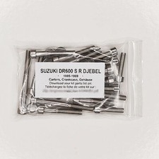 SUZUKI DR 600 S R DJEBEL DAKAR 1985-1989 Kit n°2 vis BTR inox carters DR600