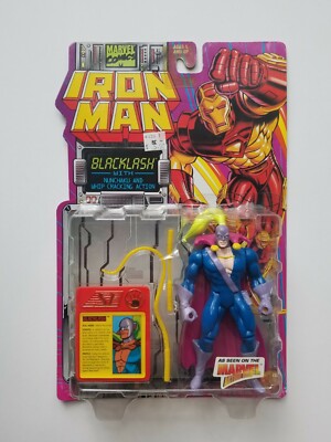 Marvel Comics, Iron Man: Blacklash w/Nunchaku and Whip Cracking Action