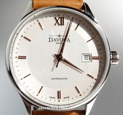 Davosa * Herrenuhr * Classic Vegan * Ref. 161.456.32.V * Automatik - Bild 1 von 4