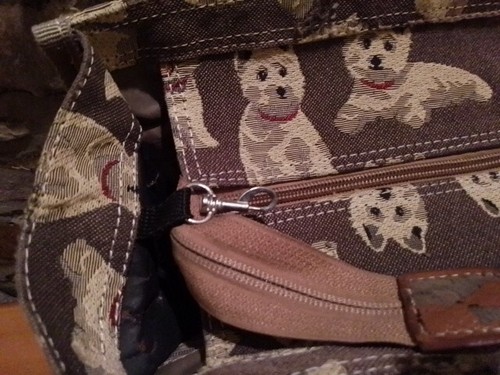 Westie Highland Terrier Bolso de Mano Bolso de Hombro Bolso de Mano 30x30x10 cm - Imagen 18 de 24