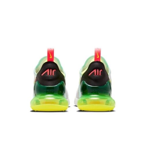 Mens Nike Air Max 270 Running Shoes Size 11 White Black Volt Green FZ4132 001 - Picture 17 of 24