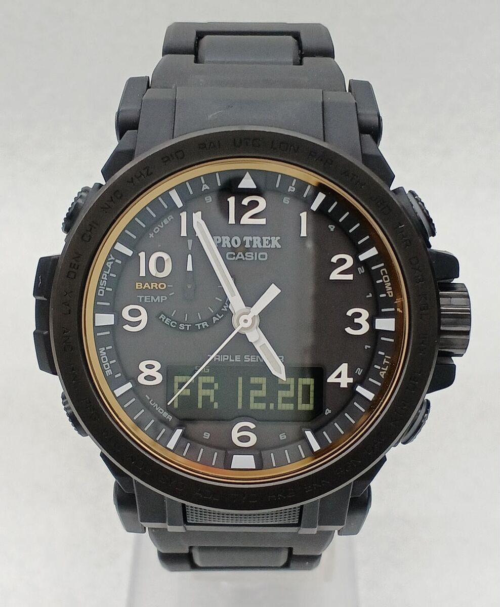 Casio Protrek PRW-51FC-1JF Solar Men's Watch Black Dial Casio Protrek PRW-51FC-1JF Solar Men's Watch Black Dial