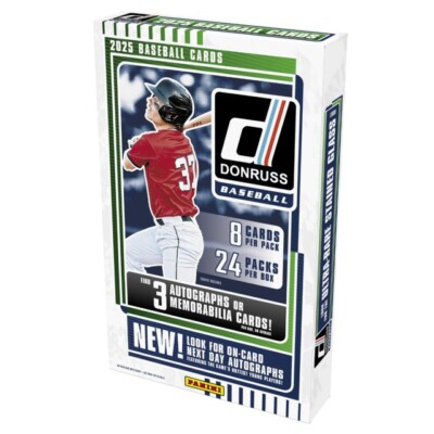 2025 Donruss Baseball Base Set (#1-200) Complete your set You pick Card