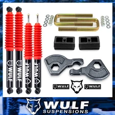3" Front 2" Rear Leveling Lift Kit w/ Shocks For 1997-2004 Dodge Dakota 4X4