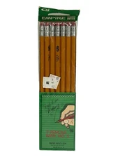 Empire Berol HB Med. No. 2 Yellow Pencils 7 Pack Brentwood TN Vintage New Sealed
