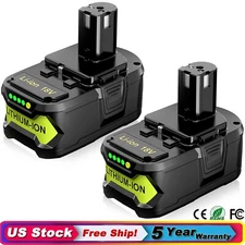 2X For RYOBI P108 18V 8.0Ah 18 Volt One+ Plus High Capacity Lithium-ion Battery