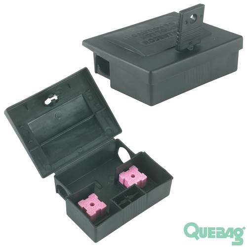 4x Köderstation Köderbox für Mäuse + 500 g RatStop DF Block Mäusegift Rattengift - Bild 3 von 4