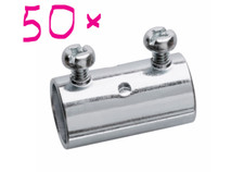 50x Eaton Crouse-Hinds EMT Coupling, 3/4" Set-Screw Coupling Zinc steel 461