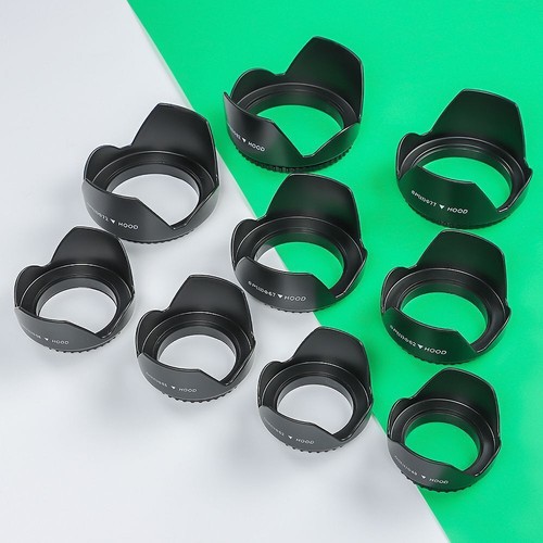 Lens Hood Protective Shield For Nikon Canon Sony Fuji Olympus DSLR Camera - Picture 7 of 22