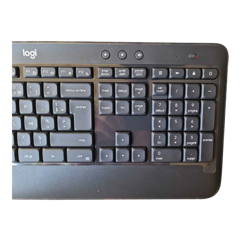 Logitech MK540 K540 Advanced Ersatztasten Tasten französiche Version Querty - Bild 3 von 4
