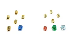 SAE Brake Line Fitting Kit For Inverted Flares On 3/16" & 1/4" Tube 13pc Kit