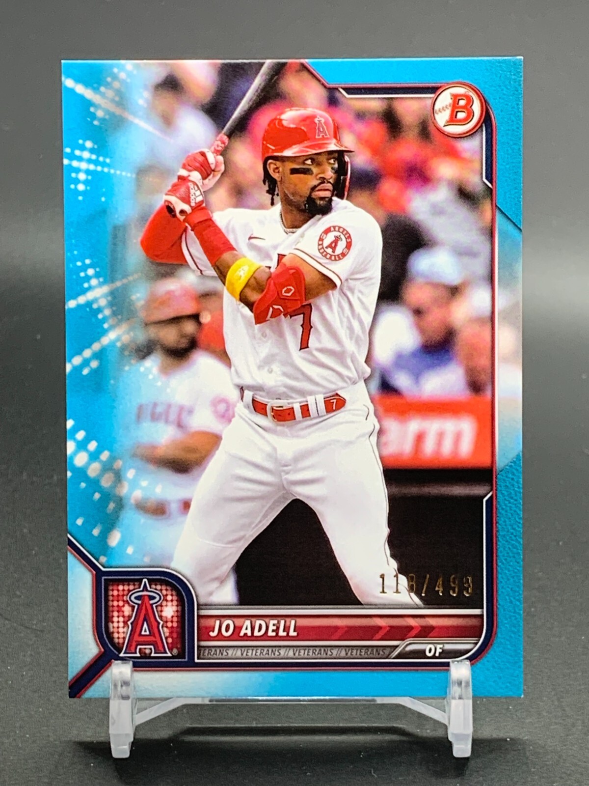 2022 Bowman Blue #85 JO ADELL Los Angeles Angels #/499