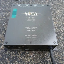 NSI ND 4600 4-Channel Dimmer Pack  Programmable Microplex 8 Outlets