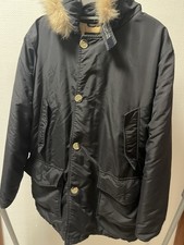 Woolrich Arctic Parka Herren Winterjacke, Schwarz, Gr. M