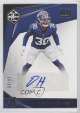 2020 Panini Limited Rookie Spotlight Silver 68/99 Darnay Holmes #199 Auto 0z9d