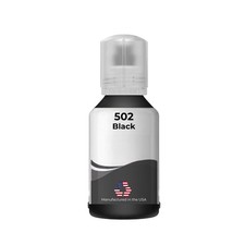 Compatible Ink Bottle For Epson 502 T502120-S 140 ml Black-USA