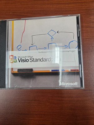 Microsoft Office Visio Standard 2003 CD with Product Key