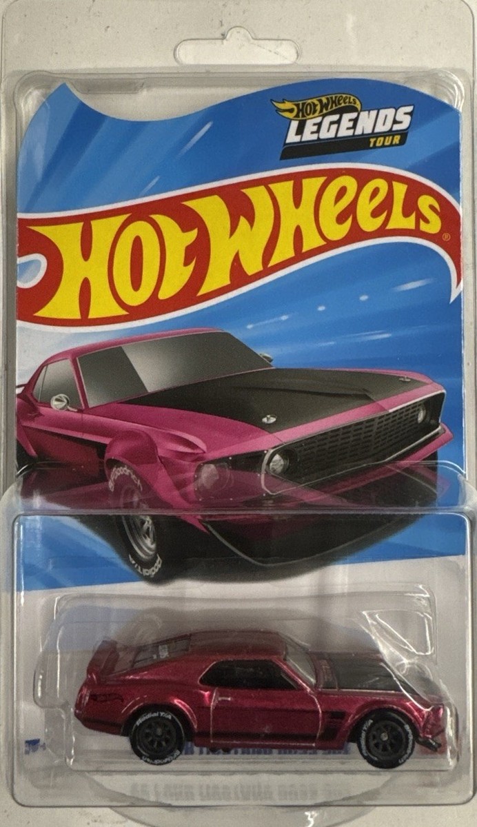 2026 Hot Wheels Legends Tour Pink '69 Ford Mustang Boss 302 Ships