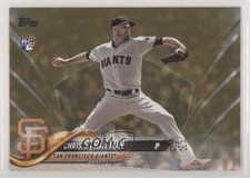 2018 Topps Update Gold 1341/2018 Chris Stratton #US257 fm0