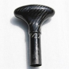 Maniglia per pagaia in carbonio 3k diametro universale diametro 2 5 cm durevole