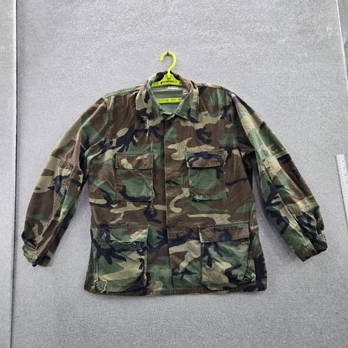 VINTAGE Ralmar Industries Inc. Men Jacket Large Green Camouflage Twill Military - product listing photo