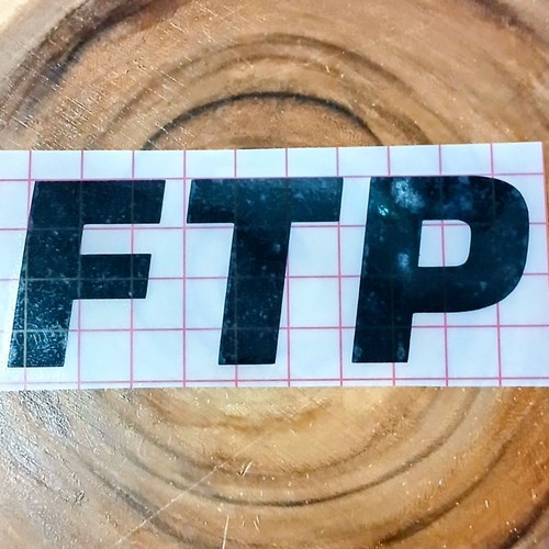 FTP F*ck The Population Vinyl Decal (x2) Streetwear Underground Sticker ...