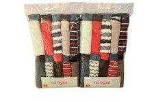 NIP Cat Jack Lot of 2 10 Pack Boxer Briefs Sz M 8 Blue Red Underwear Prints