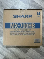 Sharp NIB New Waste Container Box Toner Kit MX-700HB New