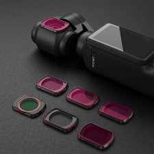 DJI OSMO Pocket 3 STARTRC 6 in 1 ND8 ND16 ND32 ND64 ND256 CPL Lens Filter Set