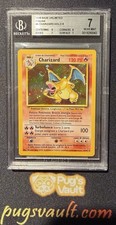 Charizard Base Set Italian Unlimited Bgs 7