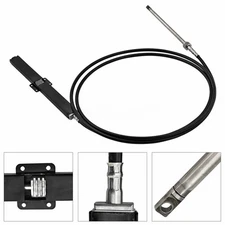 Rack & Pinion 14ft Mechanical Steering Cable For SeaStar SSC13414 Teleflex Marin