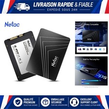 Netac SSD interne SATA III 2,5 pouces 128 Go 256 Go 512 Go 1 To 2 To