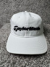 Gorra de golf Taylor Made con tirantes talla única blanca ajustable