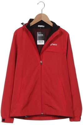 Asics Jacke Damen Anorak Jacket Kurzmantel Gr. XS Rot #5ozx4l0
