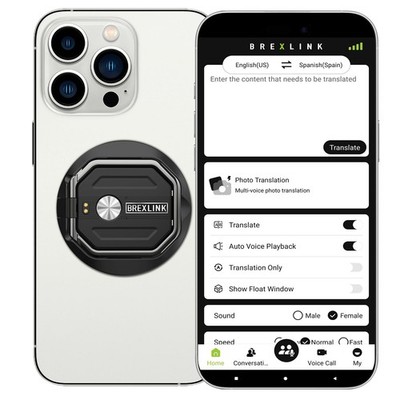 3-in-1 AI Translator Recorder, Language Translator Device, NO FEE for Translate