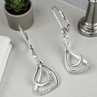 OhrhäNger 925 Sterling Silber 32 Zirkonia Ohrringe Boutons Silberohrringe