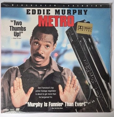 Metro (Laserdisc) mit Eddie Murphy NTSC NEU & OVP