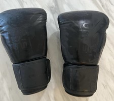 Liberlupus Boxing Gloves  16oz SR  Boxing Training Kickboxing Sparring Black