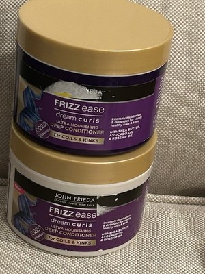 2x John Frieda Frizz Easy Dream Curls Ultra Nourishing Deep Conditioner 230ml