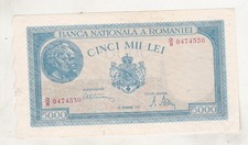 Romania 5000 lei 1945